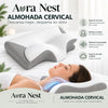 Almohada Cervical Viscoelastica ¿Te despiertas con dolor de cuello? Descansa mas comodamente