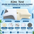 Almohada Cervical Viscoelastica ¿Te despiertas con dolor de cuello? Descansa mas comodamente
